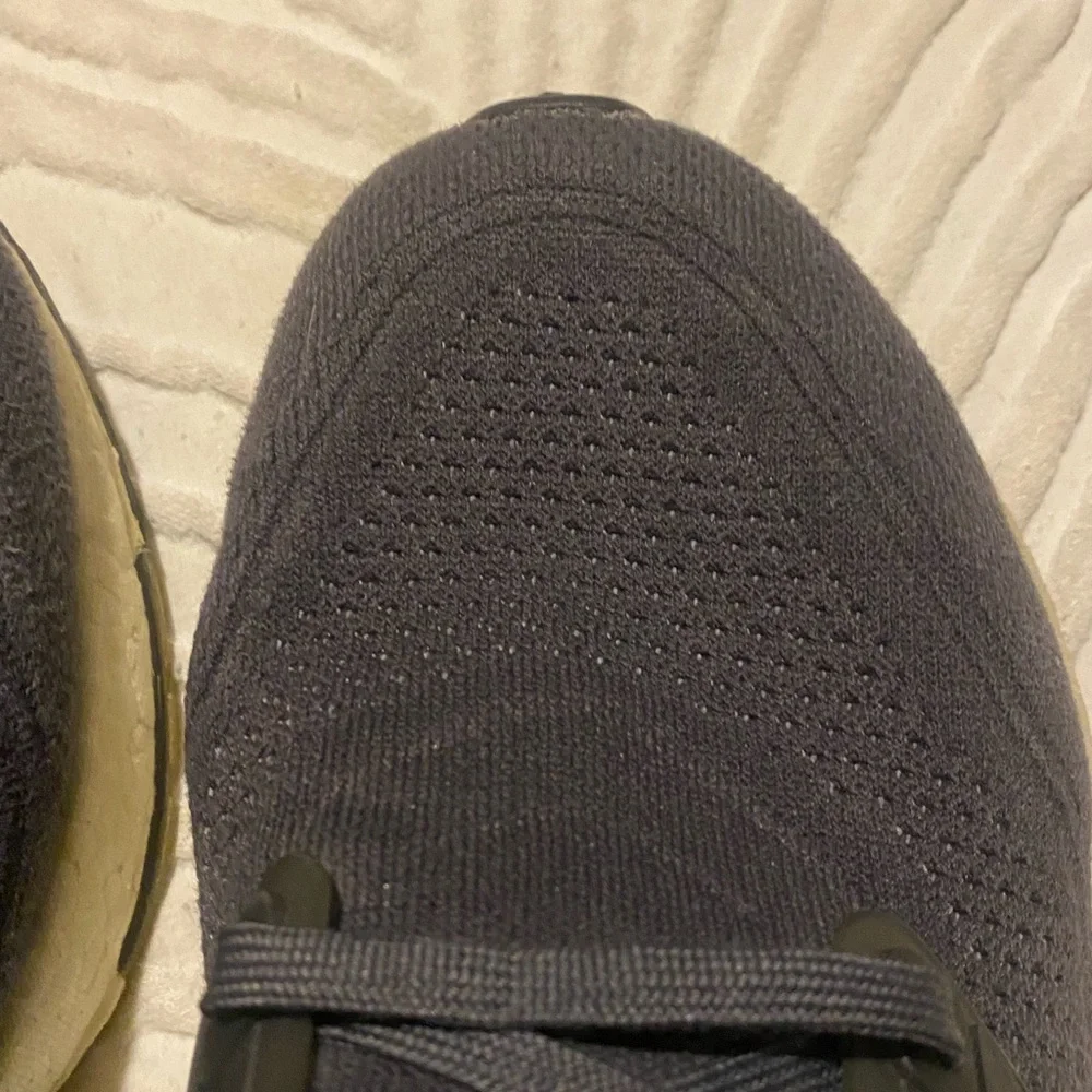Adidas Ultraboost Men's Gray and Cream Athletic Shoes